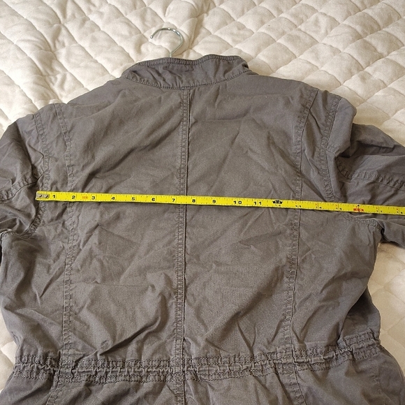 L.L.Bean Gray  Jacket Size M - Picture 6 of 9